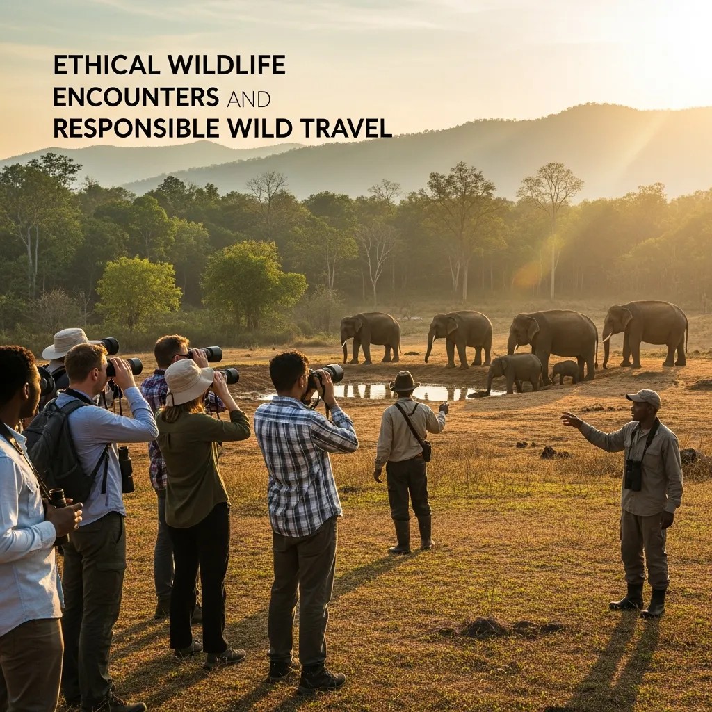 Ethical Wildlife Encounters and Responsible Wild Travel