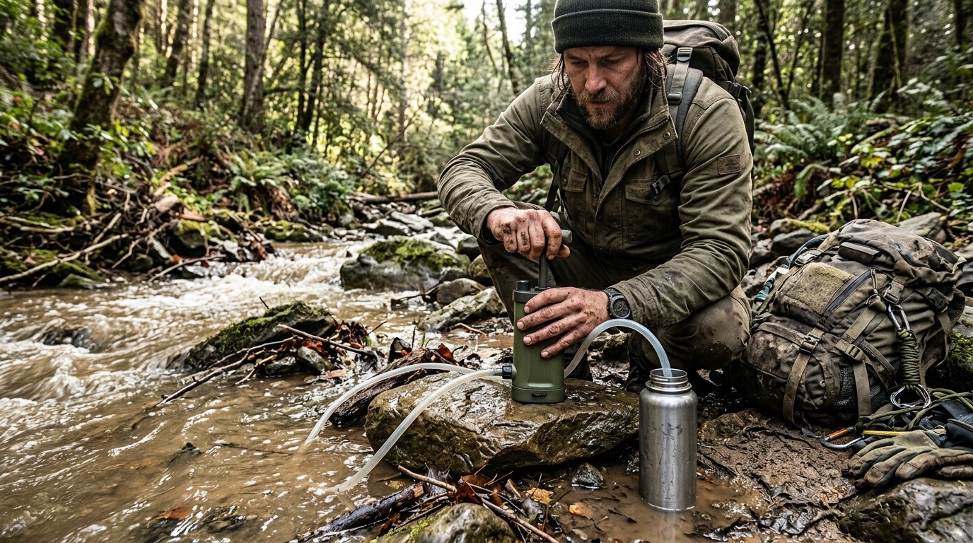Emergency Water Filter Realistic expectations in the field