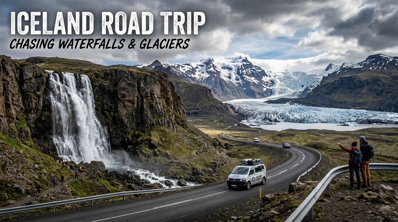 Iceland Road Trip : Chasing Waterfalls and Glaciers