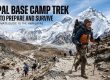 Nepal Base Camp Trek : How to Prepare and Survive