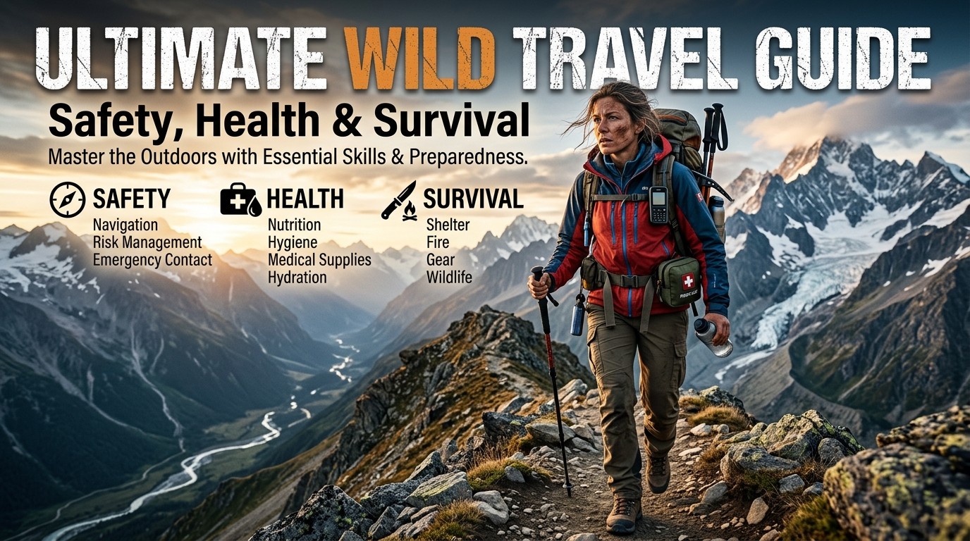 Ultimate Wild Travel Guide : Safety, Health & Survival