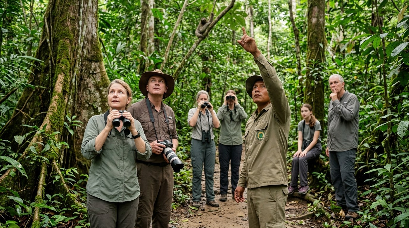 What wildlife etiquette should look like