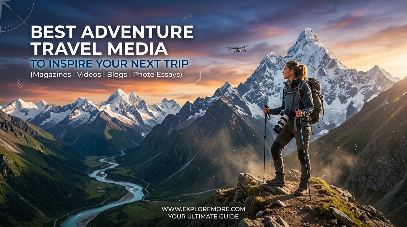 Best Adventure Travel Media to Inspire Your Next Trip