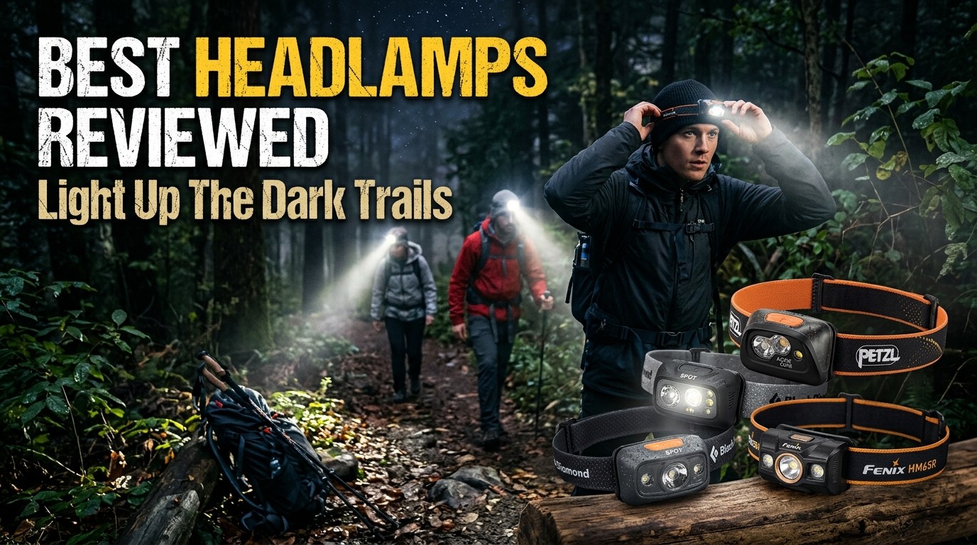 Best Headlamps Reviewed : Light Up The Dark Trails