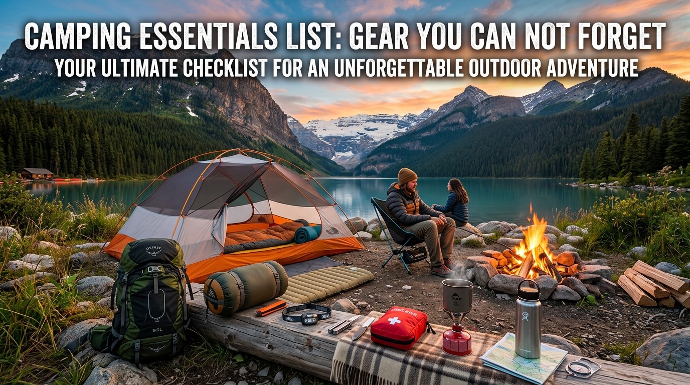 Camping Essentials List : Gear You Can Not Forget