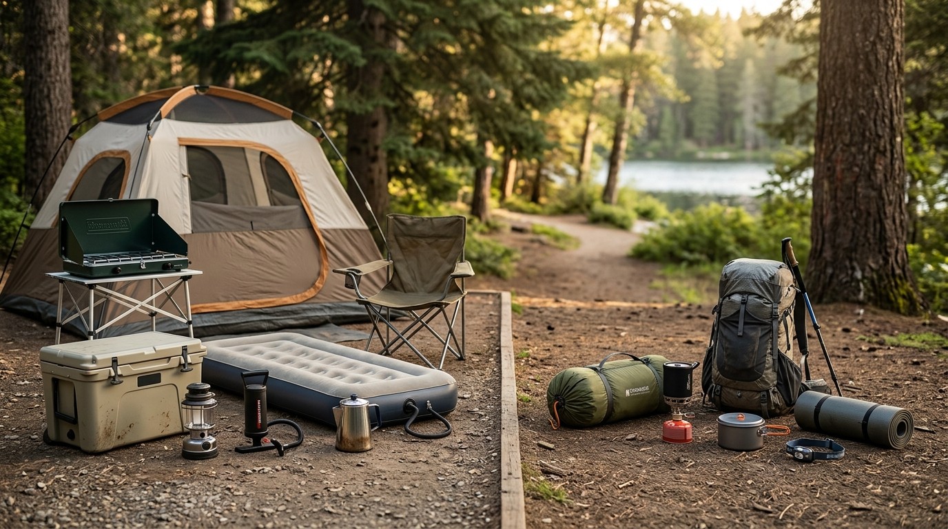 How to adjust your kit for different trip types