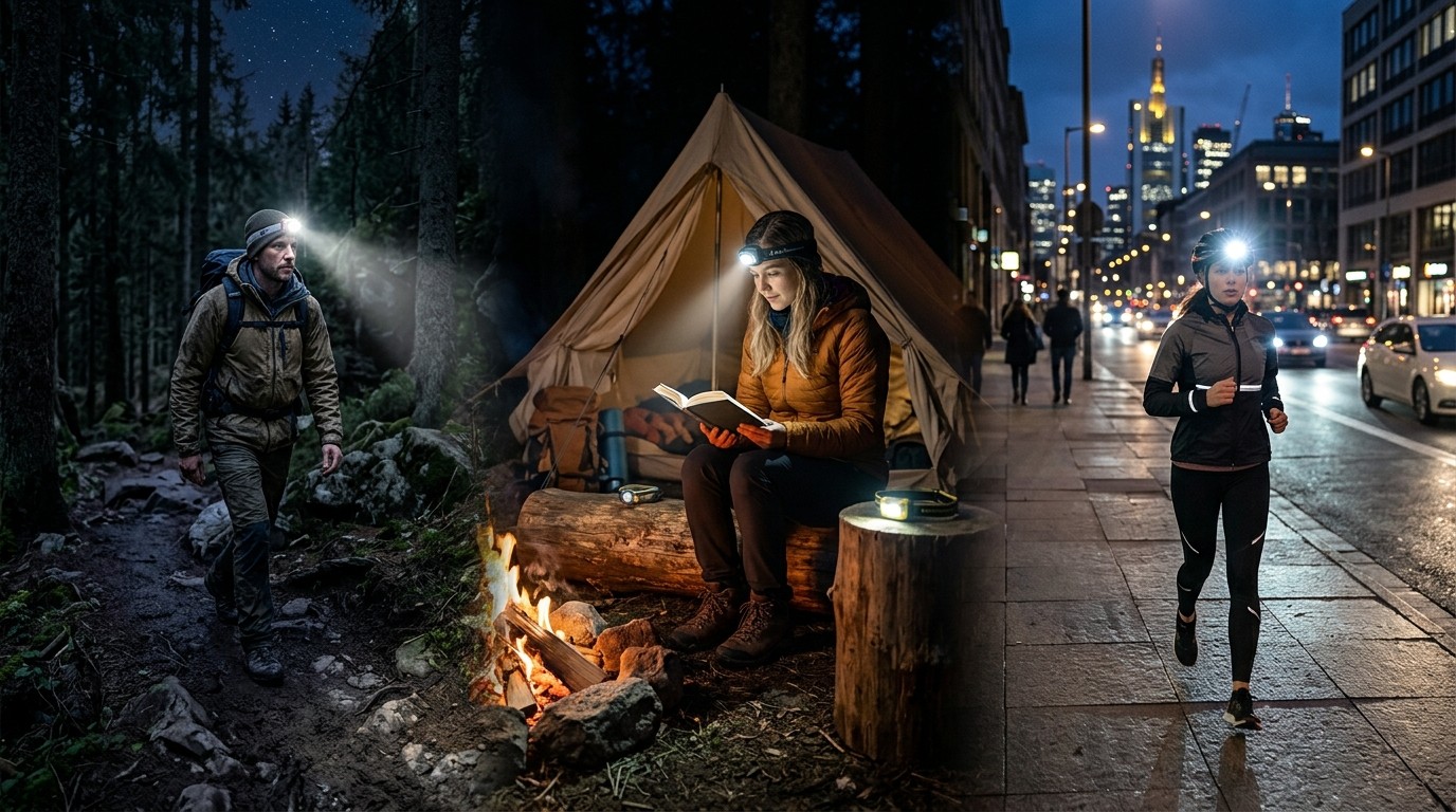 Trail use, camp use, and city use