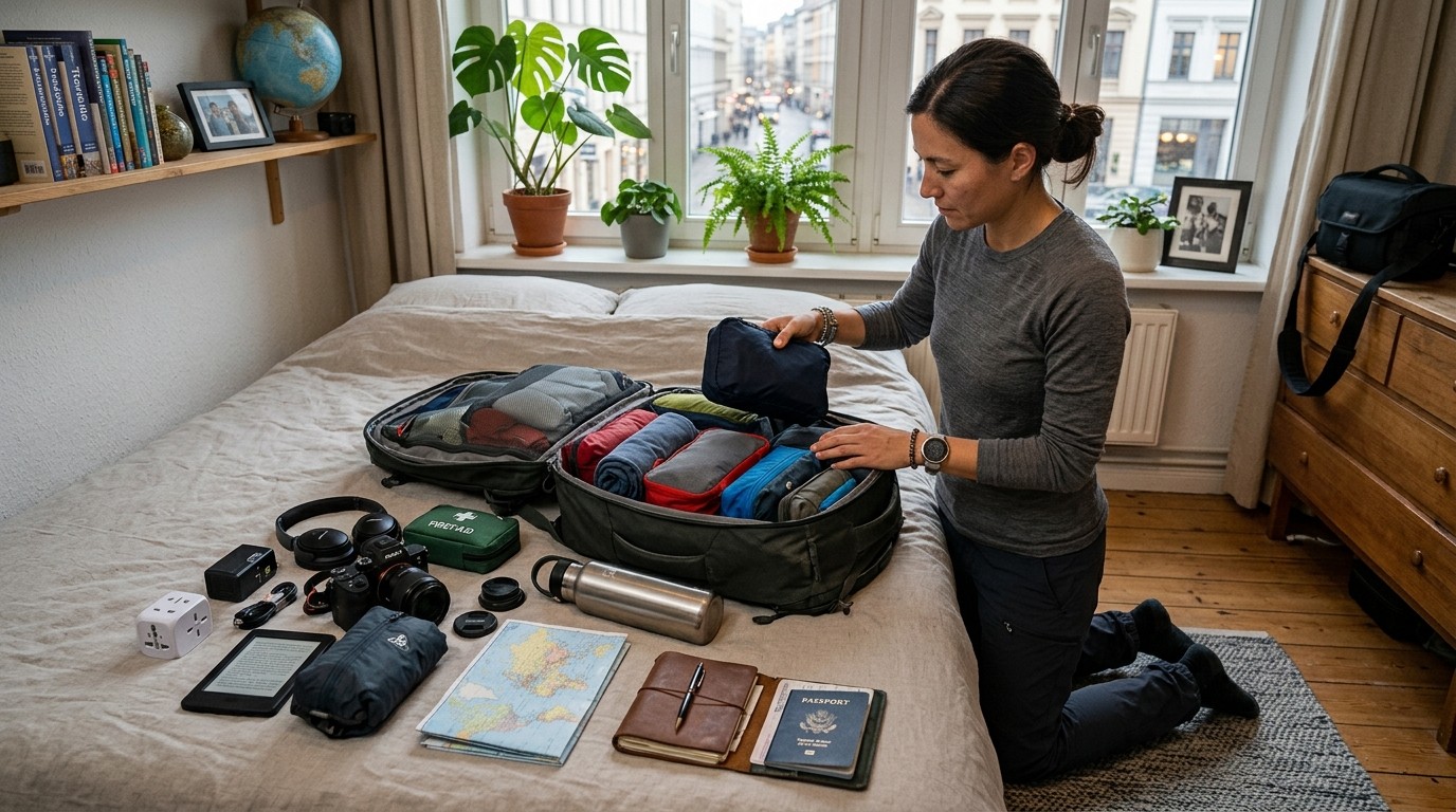 A Practical Global Travel Packing Philosophy
