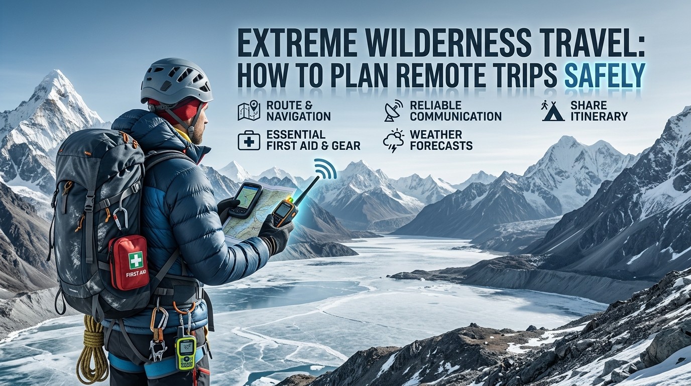 Extreme Wilderness Travel : How to Plan Remote Trips Safely