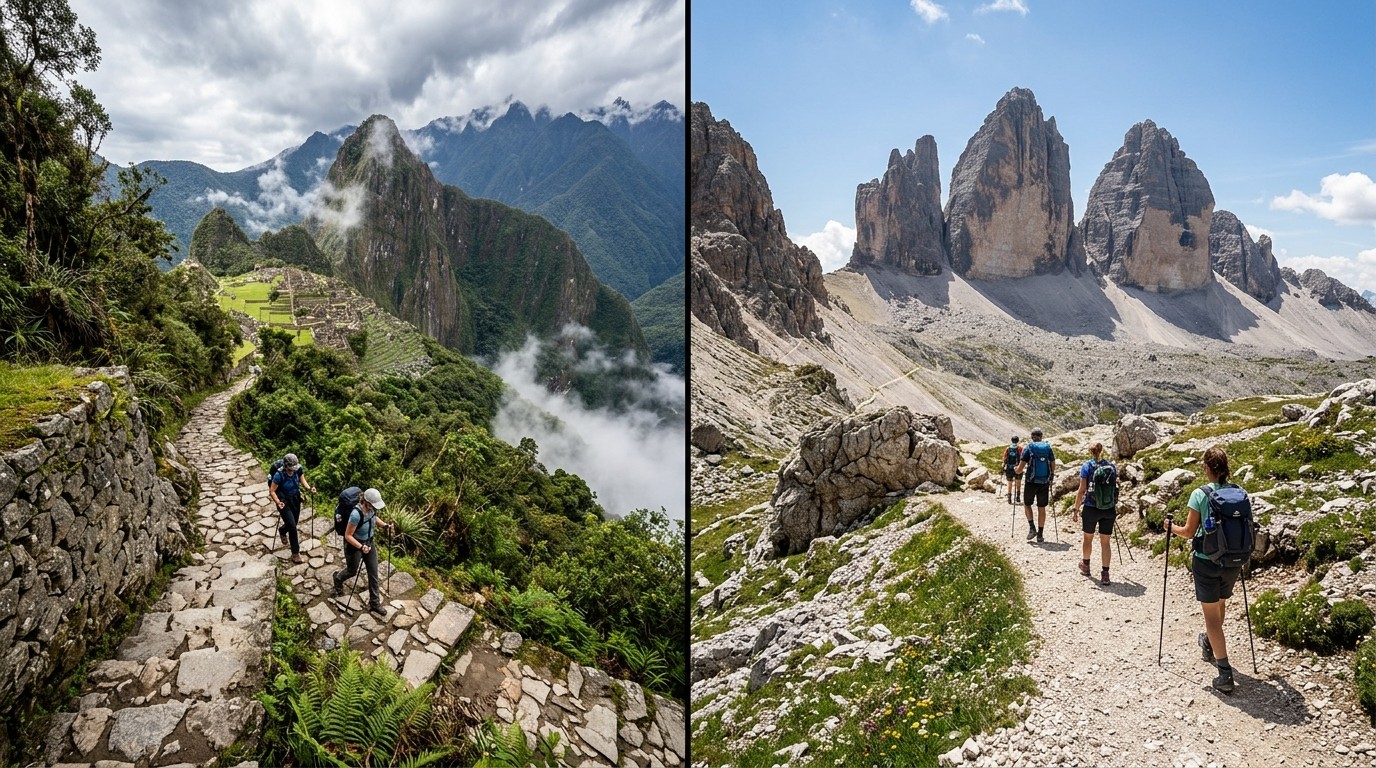 Inca Trail Trek Versus Dolomites Hiking