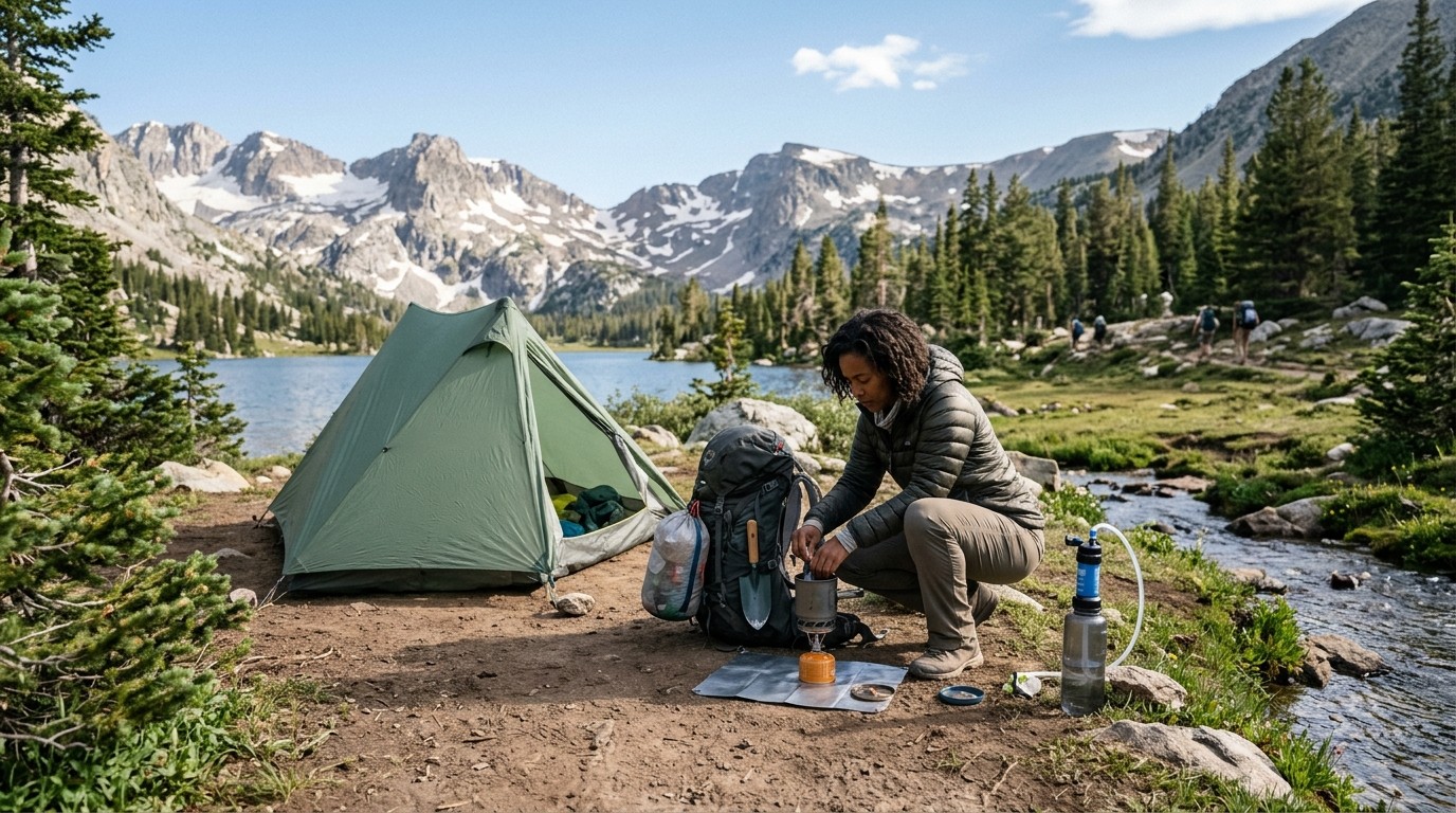 Sustainable backpacking habits