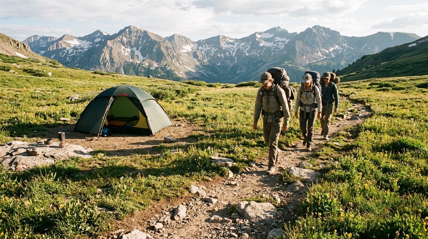Travel and camp on durable surfaces